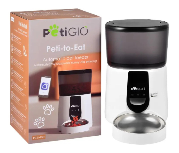 PetiGIO PETI-100 inteligentny dozownik karmy - 1581007 - zdjęcie